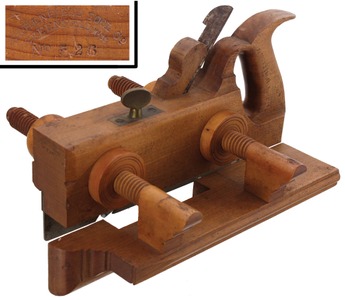 Greenfield Tool Company, Greenfield, Massachusetts, No. 526: Handled Beech Plow Plane