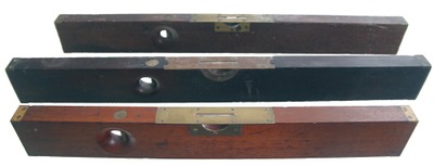 Assorted Makers: Three Early Boston Maker Spirit Levels