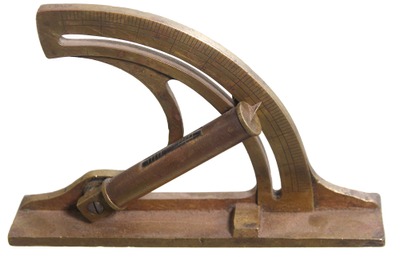 Unmarked: Precision Solid Bras Inclinometer Level