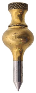 E. Preston & Sons, Birmingham, England (Unmarked), No. 00: Uncommon Smallest Size Plumb Bob