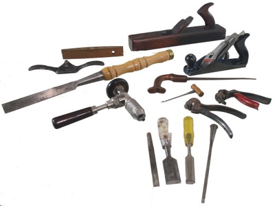 Assorted Makers: Lot Of Assorted Woodworking Tools