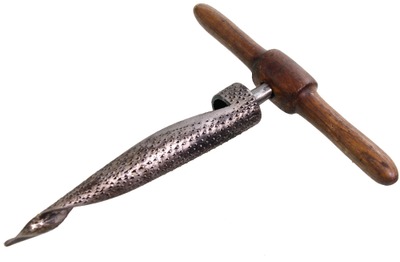 Unmarked: Rare Cooper's "Rasp" Pattern Reamer
