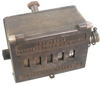 Campbell Printing Press & Manufacturing Company, New York, New York: Early Cast Iron Tally Counter