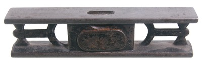 Fitchburg Tool Company, Fitchburg, Massachusetts: Rare 6" Size Cast Iron Plumb & Level