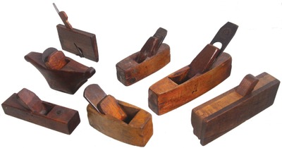 Assorted Makers: Lot Of Small Size Woodworking Planes