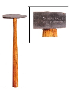 D. Maydole, Norwich, New York, No. 266: 6 Oz. Tinner's Hammer