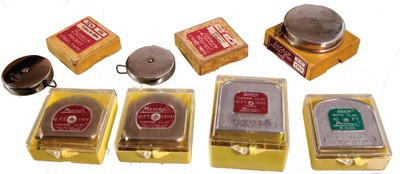 Lufkin Rule Company, Saginaw, Michigan: Seven Unused Tape Measures