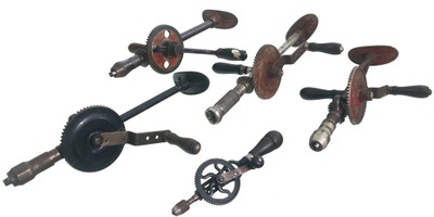 Assorted Makers: Five Uncommon Mkr. Hand & Breast Drills