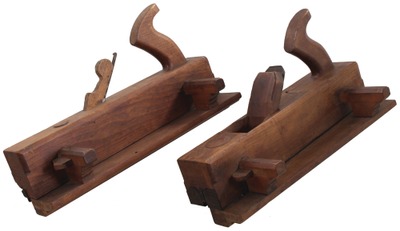 Israel White, Philadelphia, Pennsylvania: Pair Of Hdld. Plank Match Molding Plane