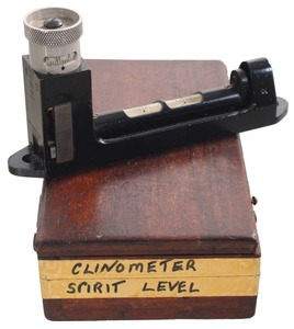 Mechanism, Ltd., Croyden, England, No. 1743: Precision Inclinomet Spirit Level