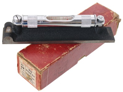 L.S. Starrett Company, Athol, Massachusetts, No. 98: Unused 6" Length Machinist's Level