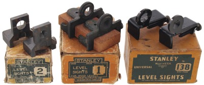 Assorted Makers: Three Pairs Of "stanley "Signts