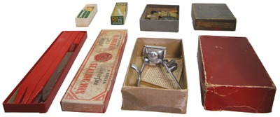 Assorted Makers: Four Original Box Household Items