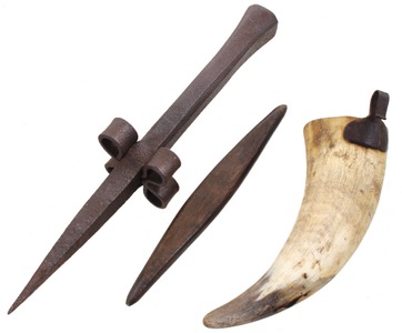 Assorted Makers: Two Early Type Harvesting Accessori