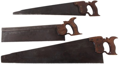 Assorted Makers: Three Early Maker Hand Saw