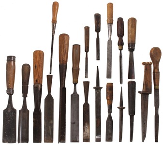 Assorted Makers: Lot Of Assorted Gouges And Chisels