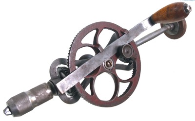 International Manufacturing Company, Worcester, Massachusetts: Massive Ratcheting Breast Drill