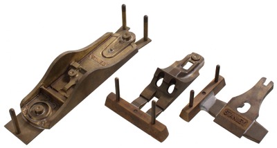Stanley Tools: Orig. Bronze Pattern For #2 Plane