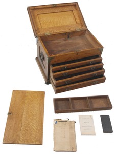 Unmarked: Classic 19th Century Machinist's Tool Chest