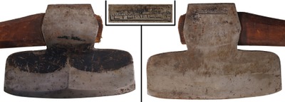 John Pritzlaff Hardware Company, Milwaukee, Wisconsin: Extra Clean 11" Blade Broad Axe
