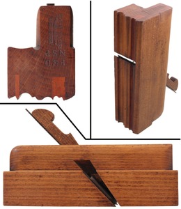 T. Tileston, Front Street, Boston, Massachusetts: Extra Clean Complex Molding Plane