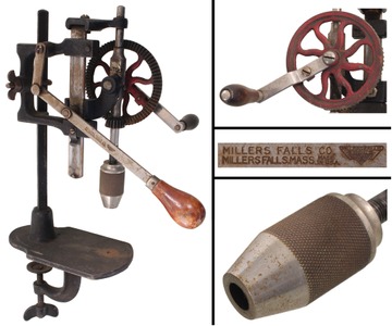 Millers Falls Company, Millers Falls, Massachusetts, No. 23: Bench Mounted Drill Press