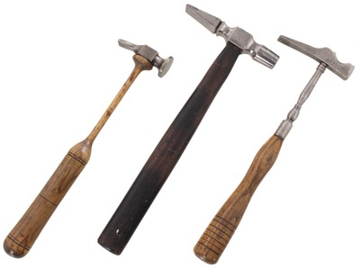 Unmarked: Three Early Metal Working Hammers