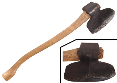 Kelley-How-Thomson Company, Duluth, Minnesota: "Hickory" Brand Embossed Broad Axe