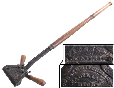 Cobbs & Mitchell, Cadillac, Michigan: Early Patent Floor Scraper