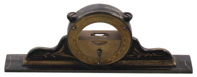 L.L. Davis, Springfield, Massachusetts: Spectacular "Mantel Clock Inclinometer