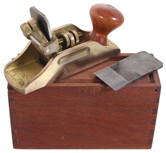Lie-Nielsen Tool Works, Warren, Maine, No. LN-212: Cast Bronze Scrraper Plane