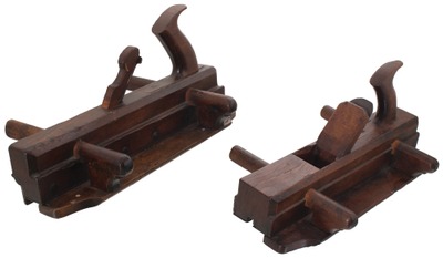 Eastburn, (N. Brunswick, New Jersey): Pair Of Early Wedge Lock Arm Plank T/G