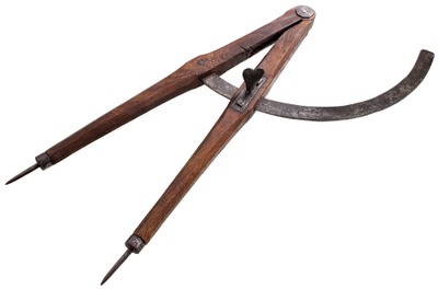 Unmarked: Maissve Pair Of Coopers' Divider