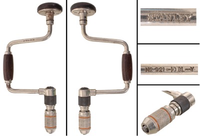 Stanley Rule & Level, No. 921: Ten-Inch Sweep Ratchet Bit Brace