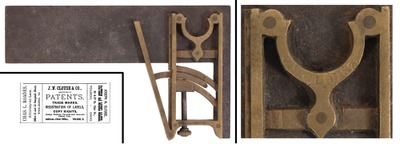 Joseph N. Clouse, Toledo, Ohio: Unique Bronze Body Model Of Adj. Bevel