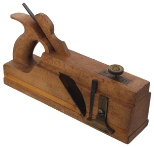 Auburn Tool Company, Auburn, New York, No. 122: Rare Handled Moving Filletster Plane