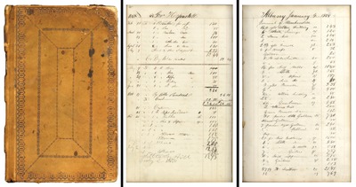Charles B. Holt, Albany, New York: Shoe Merchant Ledger