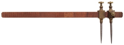 Edward Preston & Sons, Birmingham, England: Fancy Brass Trammels