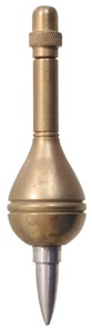 Unmarked: Small Size Long Neck Plumb Bob