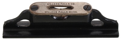 Millers Falls Company, Millers Falls, Massachusetts, No. 21: Rare 4" Cast Iron Bench Level