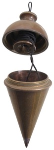 Keuffel & Esser Company, New York, New York, No. 6487: Internal Reel Plumb Bob