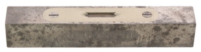 William R. Boutell: Craftsman Made 5" Machinist's Level