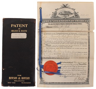 North Brothers Manufacturing Company, Philadelphia, Pennsylvania: Orig. U.S. Patent To Selden G. North
