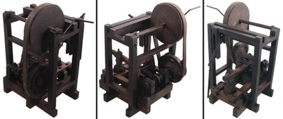 Unmarked: Working Mechanical Model Of Trip Hammer