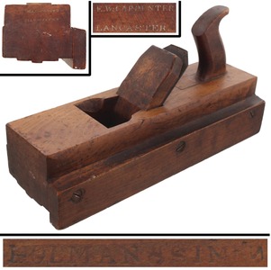 E.W. Carpenter, Lancaster, Pennsylvania: Rare Symmetrical Pro Pilaster Molding Pla