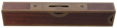 Stratton Brothers, Greenfield, Massachusetts, No. 10: Brass Bound Rosewood Level