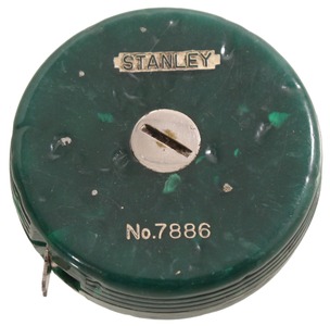 Stanley Rule & Level, No. 7886: Rare Green Bakelite Tape Measure