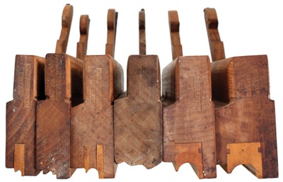 N. Spaulding, Mclean, New York: Stepped Set Of Rou Bead Molding Planes