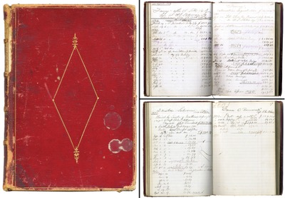 Henry Wicks, Orange, New Jersey: Memorandum/Insurance Ledger
