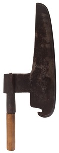 Unmarked: Classic 19th C. Long G'wing Axe